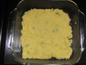 Bottom Layer of Polenta
