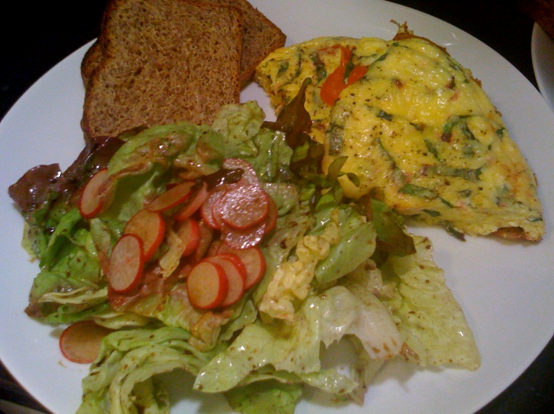 plated_fritatta